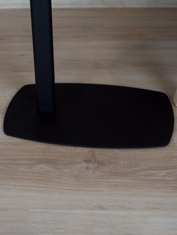 Стол придиванный Дей дуб янтарный/черный Mebelik 008959