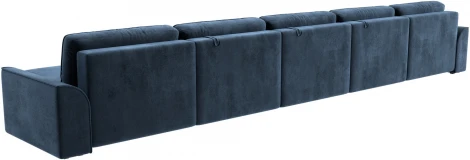 Диван п-образный Лига-048 НПБ МегаЛонг Лига Диванов (Велюр) арт.128331