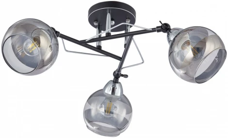 Потолочная люстра на штанге Arte Milano AMALFI-323685 323685/3B BK+CR (220V)
