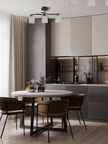 Потолочная люстра на штанге Мелодия Света 000050564