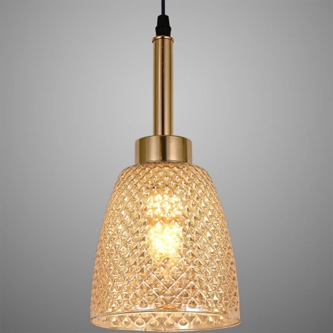 Подвесной светильник Reluce 09011-0.9-02 AMBER (220V, на проводе)