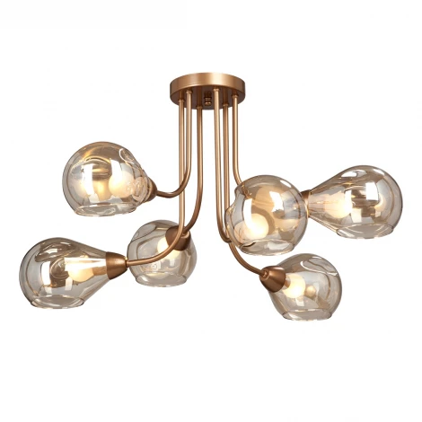 Потолочная люстра Vitaluce V4862-8/6PL (220V, шарики)