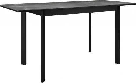 Стол DikLine LK110 Керамика Черный мрамор/подстолье черное/опоры черные арт.00-00073633