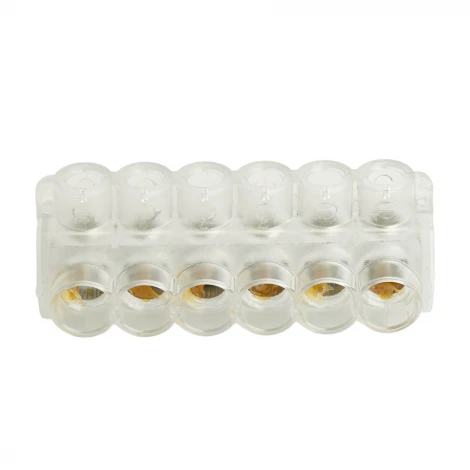 Клемма 6-ти контактная Stekker 50214