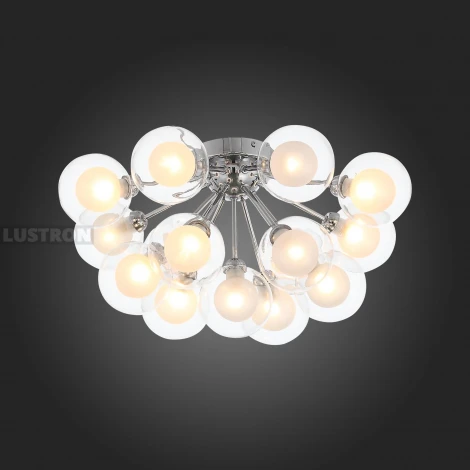 Потолочная люстра ST Luce Dualita SL431.102.15 (220V, шарики, молекулы)