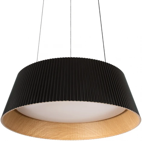 Подвесной светильник Loft It Evans 10224P Black (LED, 220V, на тросе, круглые)