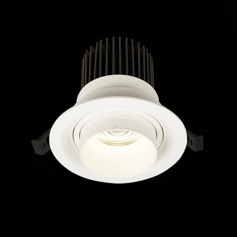 Встраиваемый точечный светильник ST Luce Zoom ST701.548.12 (LED, 220V, круглые)