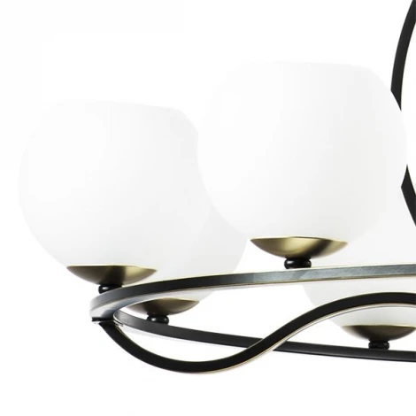 Подвесная люстра Lightstar Enna 762117 (220V, на цепи, шарики, кольцо)