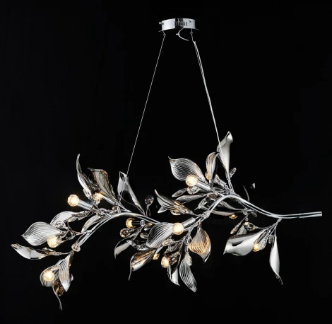 Подвесной светильник Alfa Light F2924-06 (220V, на проводе, листья, ветки)