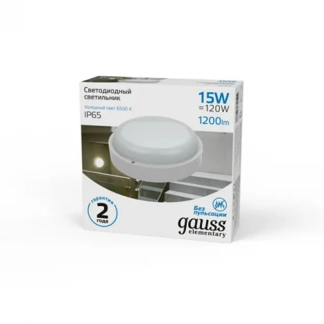 Настенно-потолочный светильник Gauss 126411315