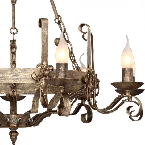 Подвесная люстра F-Promo Boulogne 2159-9P (220V, подсвечник, свеча)