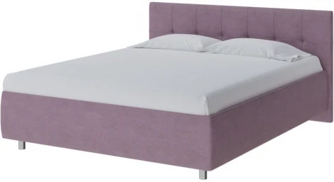 PROxSON Кровать Diamo без основания (Ткань: Велюр Лофти Слива) 120x200