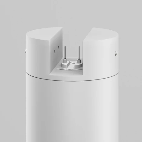 Трековый светильник низковольтный, светодиодный LED 48V 16W Maytoni Alfa O-TR01-2-S-16WW3K