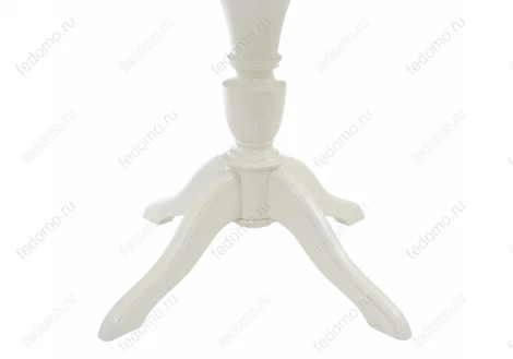 Стол Woodville Arno молочный без патины 438337