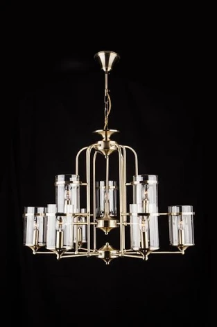 Подвесная люстра Eurosvet Consul 60040/9 античная бронза