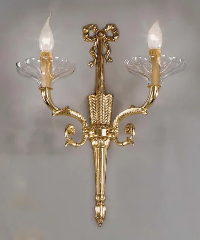 Бра Nervilamp 571 571/2A/TR (220V, подсвечник, свеча)