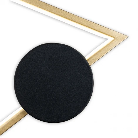 Настенный светильник светодиодный Escada Figures 10270/1LED 13W Gold/Black