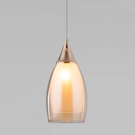 Подвесной светильник Eurosvet Cosmic 50085/1 золото (220V, на проводе, круглые)