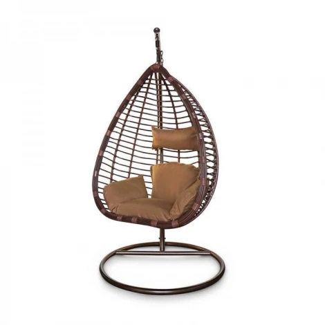 Качели плетеные KM 0016 из ротанга большие