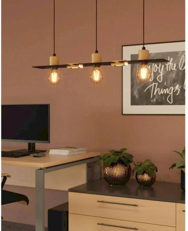 Подвесной светильник Eglo Bramerton 43752 (220V, на проводе)