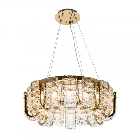Подвесная люстра хрустальная Modelux MODELUX ML.755.16 GD