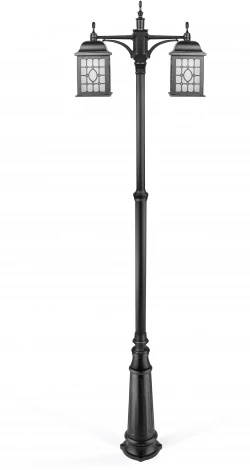 Наземный фонарь Oasis Light LONDON L 64810LA/A2/09 DOWN Bl (220V, фонарь, IP44)