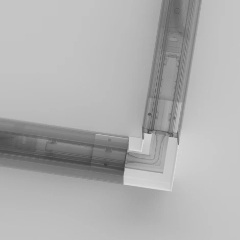 Угловой коннектор S35 накладной белый (магнитный) Maytoni Technical TRA004CL-21W