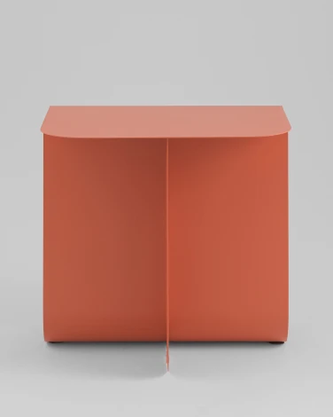 Журнальный столик Stool Group Laure металл красный УТ000041898