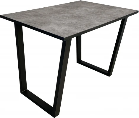 Стол от компании Мир стульев Саен 8, Черный/Бетон