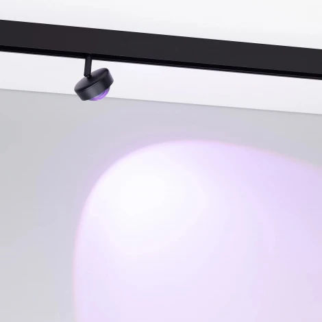 Трековый светильник магнитный Zigbee MAG-ORIENT-SUNSET-R76-6W Day4000-MIX (BK, 70 deg, 48V, TUYA) (Arlight, IP20 Металл) 048331 (LED, управление смартфоном, умный дом - Tuya Smart)