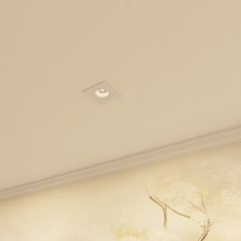 Точечный встраиваемый светильник Denkirs Roto DK2121-WH (220V)