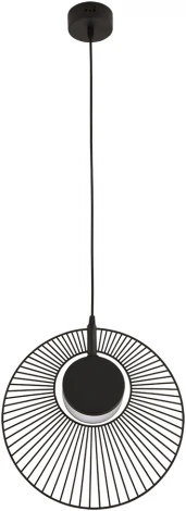 Подвесной светильник Arte Lamp Layla A2808SP-1BK (LED, 220V, на проводе, круглые)