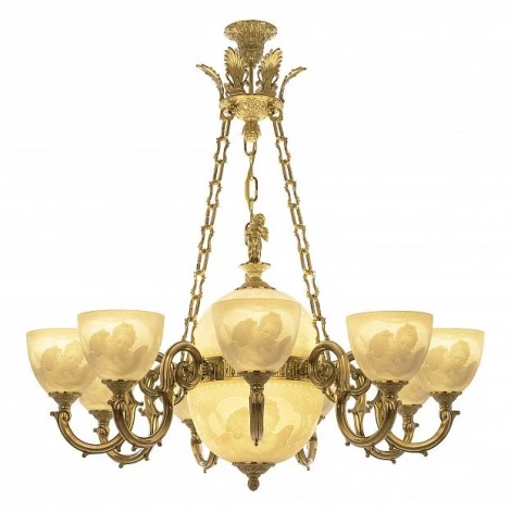 Подвесная люстра Bohemia 7200 72003P/9/210 G Angel P1 U FA4M Y8