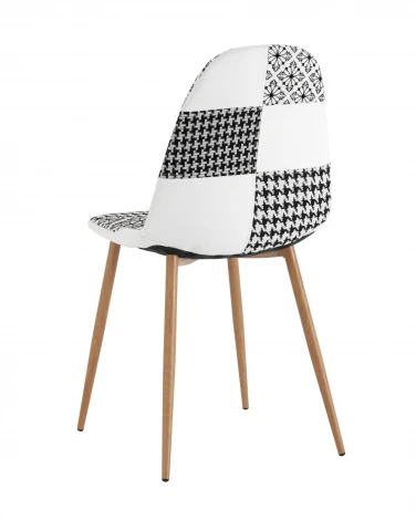 Стул Stool Group Валенсия SN пэчворк черно-белый УТ000036456