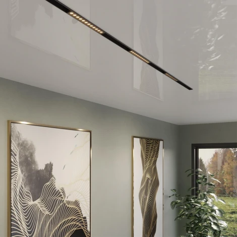 Трековый светильник однофазный светодиодный Novotech Vector 359930 черный с переключ. цв. темпер. IP20 LED 3000К\4000К\6000К 10W 90-240V