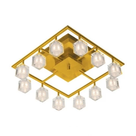 Потолочная люстра N-Light P-800 P-800/12 satin gold