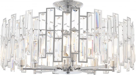 Потолочная люстра на штанге Arte Milano Sorrento-3209 373209/8/80/560 CR (220V, круглые)