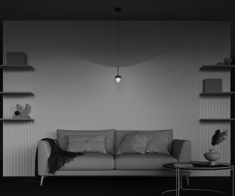 Подвесной светильник Maytoni Basic form MOD521PL-01G1 (220V, на проводе, шар)