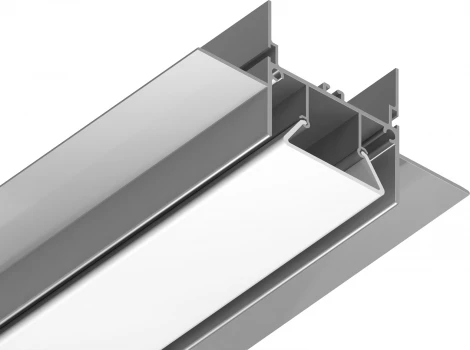 Алюминиевый профиль для натяжного потолка для светодиодной ленты до 13.2мм Ambrella Illumination GP4000AL