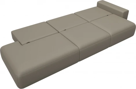 Диван прямой Лига-036 НПБ Модерн Лонг подлокотник справа Лига Диванов (Экокожа) арт.127689