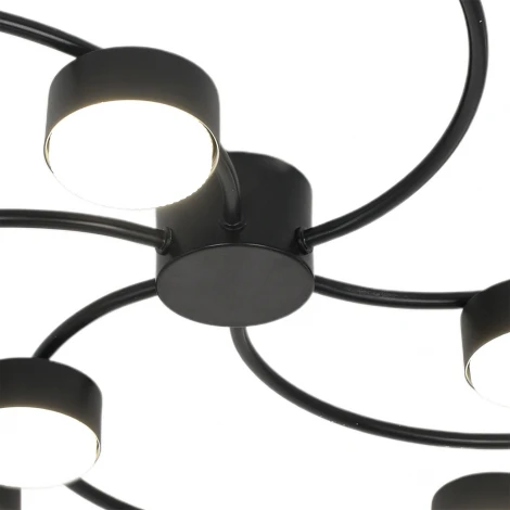 Потолочный светильник Escada Alhena 1180/9P GX53*15W Black