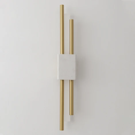 Настенный светильник Crystal Lux CARTA AP6W LED WHITE/BRASS