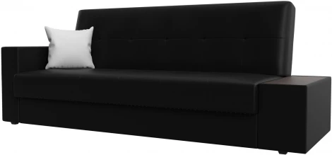 Диван-книжка Лига-020 стол справа (Черный,Белый/Экокожа) Лига Диванов арт.118544