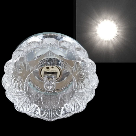 Встраиваемый точечный светильник Sneha 7287/H G9 WT CL (220V)