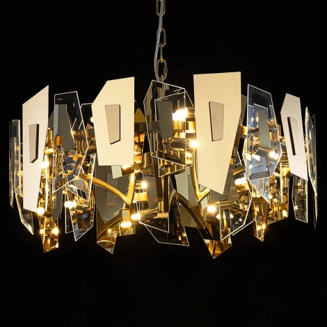 Подвесная люстра Citilux Dart CL231272 золото