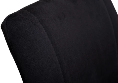 Стул барный велюр черный 42*53*88см Garda Decor арт.30C-DX-2091 BLK