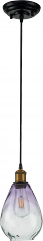 Подвесной светильник Piuro V000292 (11027/1P Purple) (220V, на проводе)