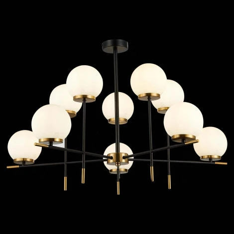 Потолочная люстра ярусная на штанге Limano SL1203.402.10 ST Luce (220V, шарики)