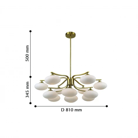 Потолочная люстра Favourite Pernetti 2513-13P