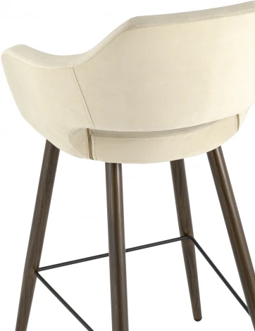 Стул барный Stool Group Саймон велюр бежевый УТ000025191